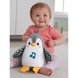 Fisher-Price Flatter & Wackel Pinguin, Kuscheltier schwarz/weiß