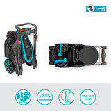 GARDENA Akku-Rasenmäher PowerMax Duo 46/36V P4A, Ready-To-Use-Set 1, 36Volt (2x18V) schwarz/grau, 2x Li-Ion Akku 4,0Ah, POWER FOR ALL ALLIANCE