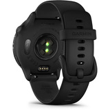 Garmin vívoactive 6 42mm black, Smartwatch schwarz/grau, 42 mm, Silikon-Armband