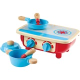 Hape Küchenset Herd, Spielküche blau/rot