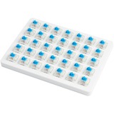 Keychron Gateron Cap Blue Switch-Set, Tastenschalter blau/transparent