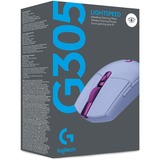 Logitech Gaming G305 LIGHTSPEED Gaming, Gaming-Maus lila