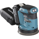 Makita Akku-Exzenterschleifer DBO180Z, 18Volt blau/schwarz, ohne Akku und Ladegerät