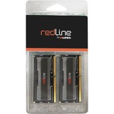 Mushkin SO-DIMM 16 GB DDR4-2666 (2x 8 GB) Dual-Kit, Arbeitsspeicher schwarz, MRA4S266KKKF8GX2, Redline, INTEL XMP