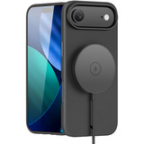 Nevox StyleShell PRO, Handyhülle schwarz, iPhone 17 Air, kompatibel mit MagSafe