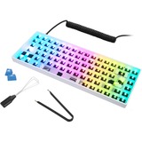 Sharkoon SKILLER SGK50 S3 Barebone, Gaming-Tastatur weiß