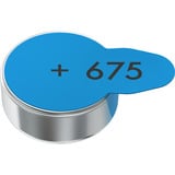 VARTA Hörgerätebatterie Hearing Aid Zinc Air 675, PR44 6 Stück, Größe 675
