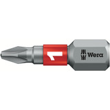 Wera Kraftform Kompakt 28 RA mit Tasche, Bit-Satz schwarz/grün, 6-teilig, 1/4", mit Ratschenfunktion und Edelstahl-Bithalter