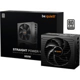 be quiet! Straight Power 12 Platinum 850W ATX 3.1, PC-Netzteil schwarz, 1x 12-Pin High Power GPU, 4x PCIe, Kabel-Management, 850 Watt