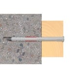fischer Langschaftdübel DuoXpand 10x180 T hellgrau/rot, 50 Stück