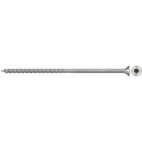 fischer Spanplattenschraube PowerFast II 6,0x120 Senkkopf TX 100 Stück, mit Teilgewinde, Edelstahl A2