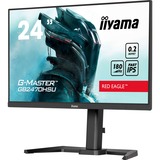 iiyama G-Master GB2470HSU-B6 Red Eagle, Gaming-Monitor 60.5 cm (23.8 Zoll), schwarz (matt), FullHD, Fast IPS, Ergonomischer, höhenverstellbarer Standfuß, 180Hz Panel