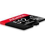 ADATA High Endurance 512 GB microSDXC, Speicherkarte UHS-I U3, Class 10, V30, A2
