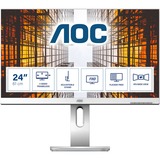 AOC X24P1/GR, LED-Monitor 61 cm (24 Zoll), silber, WUXGA, IPS, 60 Hz, HDMI