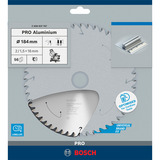 Bosch PRO Aluminium cordless Kreissägeblatt, Ø 184mm, 56Z Bohrung 16mm, für Akku-Kappsägen