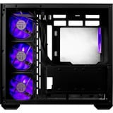Cooler Master Elite 681 , Tower-Gehäuse schwarz, Tempered Glass x 2