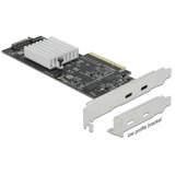 DeLOCK PCIe x8 > 2x extern USB-X 3.2 Gen 2x2 