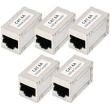 Digitus CAT 6A Modulare Kupplung, geschirmt, 5 Stück, Keystone-Modul 