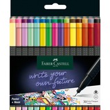 Faber-Castell Grip Finepen 30er Etui, Set 30 Stück
