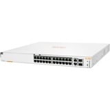 Hewlett Packard Enterprise Networking Instant On Switch 20 Anschlüsse Gigabit CL4 4 Anschlüsse Gigabit CL6 PoE 2 Anschlüsse 10GBT 2 Anschlüsse SFP+ 370 W 1960 370W