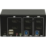Inter-Tech IPC KVM Switch AS-22HUS, KVM-Switch 