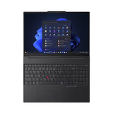 Lenovo ThinkPad E16 G3 (22AY002PGE), Notebook schwarz, Intel® Core™ Ultra 7 256V, Intel® Arc™ Graphics 140V, 16 GB LPDDR5X, 512 GB (512 GB SSD), Windows 11 Pro