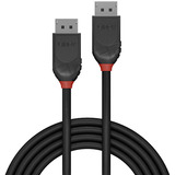 Lindy DisplayPort 1.2 Kabel, Black Line schwarz, 1m