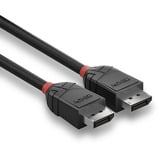 Lindy DisplayPort 1.2 Kabel, Black Line schwarz, 1m