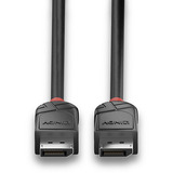 Lindy DisplayPort 1.2 Kabel, Black Line schwarz, 1m