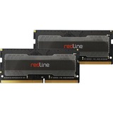 Mushkin SO-DIMM 16 GB DDR4-2666 (2x 8 GB) Dual-Kit, Arbeitsspeicher MRA4S266GHHF16GX2, Redline, INTEL XMP