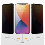 Nevox NEVOGLASS 3D PRIVACY, Schutzfolie transparent, iPhone 14 Pro, Max