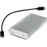 OWC Express 1M2 1 TB, Externe SSD silber/aluminium, Thunderbolt 4 (USB-C), USB-C