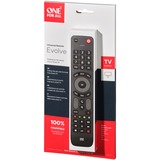 One for all Evolve TV, Fernbedienung schwarz, Infrarot