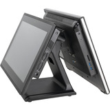 Shuttle POV21, Standfuß schwarz, für 1 bis 2 Displays bis 54,6 cm (21,5")