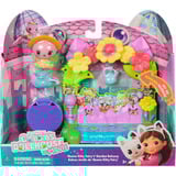 Spin Master Gabby's Dollhouse: Der Film - Balkon-Spielset Queen Kitty Fees Kristall Garten, Spielfigur 