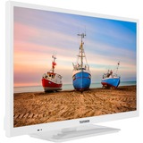 Telefunken XH24N550M-W, LED-Fernseher 60 cm(24 Zoll), weiß, WXGA, Triple Tuner, HDMI