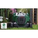 Bosch Akku-Rasenmäher AdvancedRotak 36V-40-650, 36Volt grün/schwarz, Li-Ionen Akku 4,0Ah, POWER FOR ALL