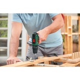 Bosch Akku-Schlagbohrschrauber EasyImpact 1200, Schlagbohrmaschine grün/schwarz, Li-Ionen Akku 1,5Ah, Koffer