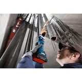 Bosch Professional Akku-Geradschleifer GGS 18V-20 Professional solo blau/schwarz, ohne Akku und Ladegerät, in L-BOXX