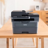 Brother MFC-L2827DW, Multifunktionsdrucker dunkelgrau, USB, LAN, WLAN, Scan, Kopie, Fax