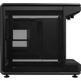 Cooler Master MasterFrame 360 Stage LCD , Tower-Gehäuse schwarz, Tempered Glass x 2