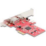 DeLOCK PCIe x1 > 2x FireWire 800 + 1x FireWire 400, Schnittstellenkarte 