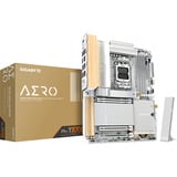 GIGABYTE X870E AERO X3D WOOD, Mainboard silber/holz