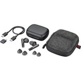 HP Poly Voyager Free 60 UC Earbuds, Headset schwarz, +BT700 USBC Adapter +Basic-Ladeetui