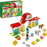 LEGO 10951 DUPLO Pferdestall und Ponypflege, Konstruktionsspielzeug