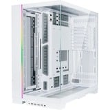 Lian Li O11 Dynamic EVO XL   , Big-Tower-Gehäuse weiß, Tempered Glass x 2