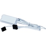 Lian Li UNI FAN SL120 LCD Wireless 3er-Pack inkl. Controller, Gehäuselüfter weiß, 124.5 mm