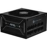 MSI MAG A850GLS PCIE5, PC-Netzteil schwarz, 1x 12VHPWR, 4x PCIe, Kabelmanagement, 850 Watt