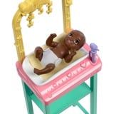 Mattel Barbie Kinderärztin-Puppe mit Baby-Patientenpuppe, Möbeln und Zubehör