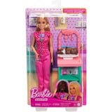 Mattel Barbie Kinderärztin-Puppe mit Baby-Patientenpuppe, Möbeln und Zubehör